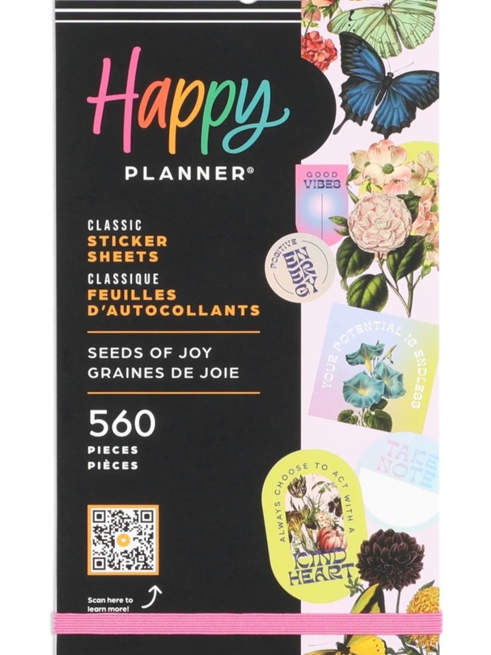 NWT-Happy Planner Seeds of Joy
VALUE PACK STICKERS